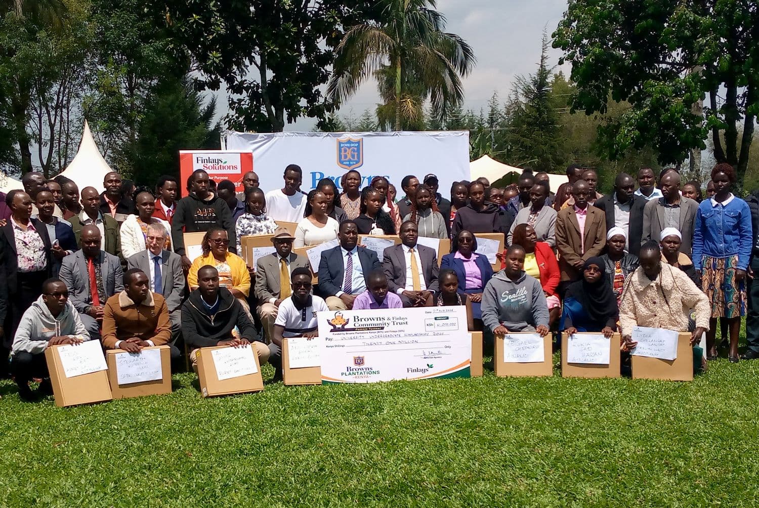 Multinational Tea Company awards scholarship to 28 students
