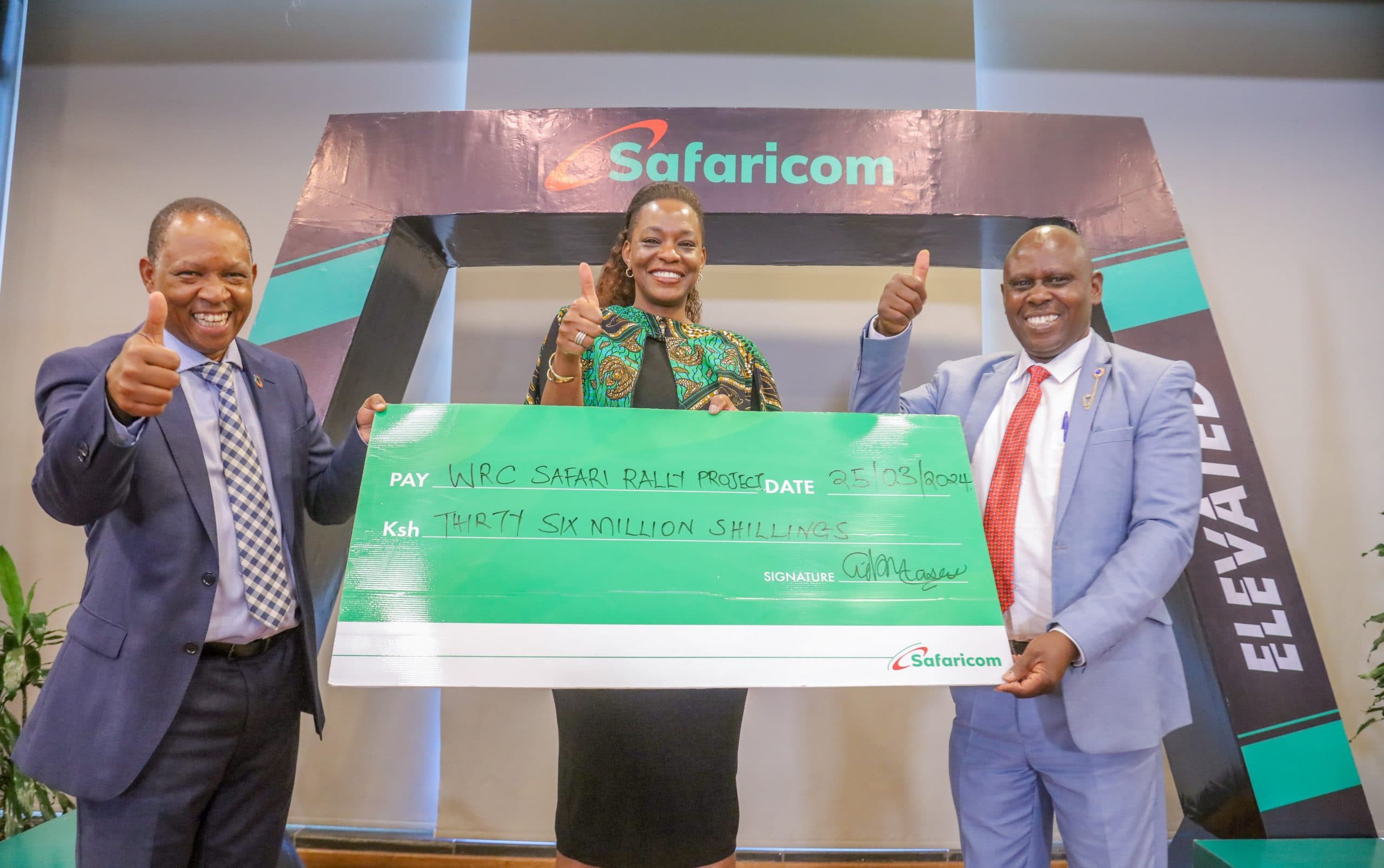 Safaricom Revs Up for 2024 WRC Safari Rally with KES 36 Million Sponsorship