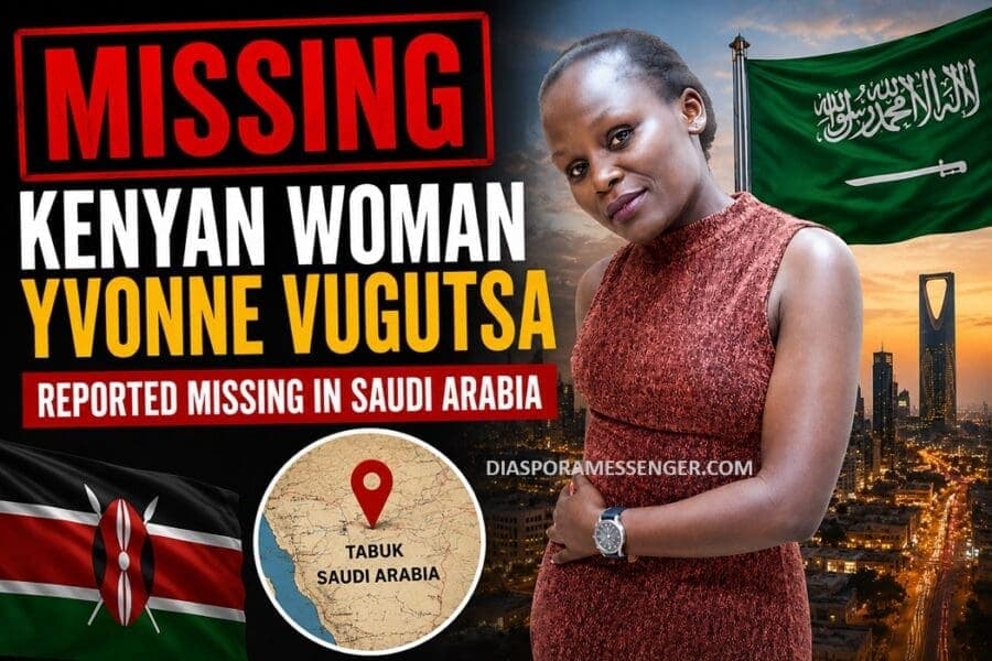 Urgent: Kenyan Woman Yvonne Vugutsa Missing in Saudi Arabia