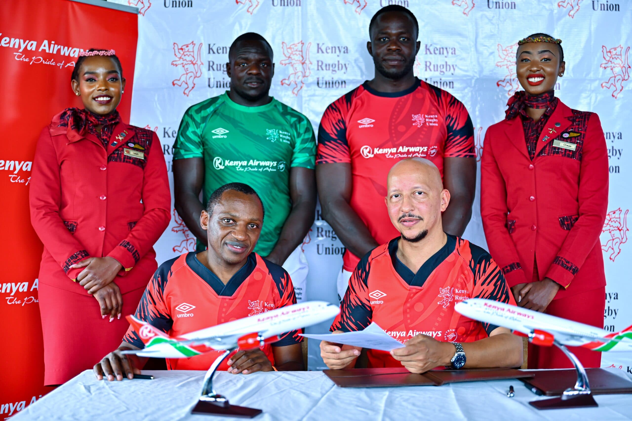 Kenya Airways is the airline sponsor of the Kenya Rugby Team for the Rugby World Cup 2025