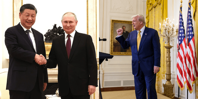 Trump Says China and Russia Could Have Made Iran War ‘Much More Difficult’ for U.S. Forces