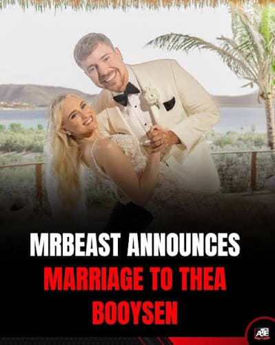 YouTube star MrBeast marries Thea Booysen