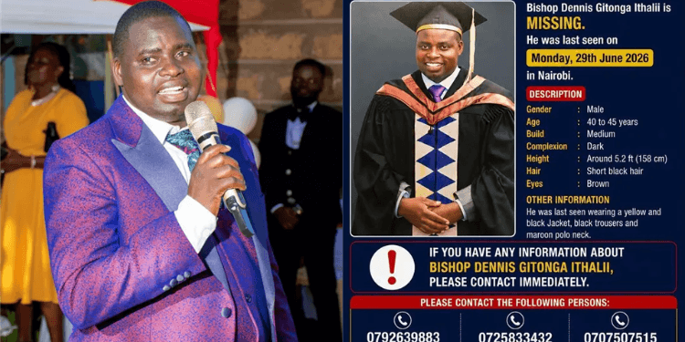 Mystery of Missing Kabete Bishop Who Walked Out of His House, Never to Be Seen Again