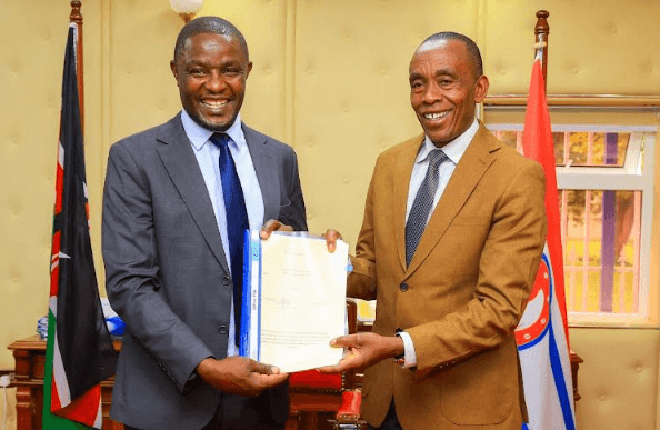 Wamatangi signs landmark ECDE, agroecology laws in Kiambu