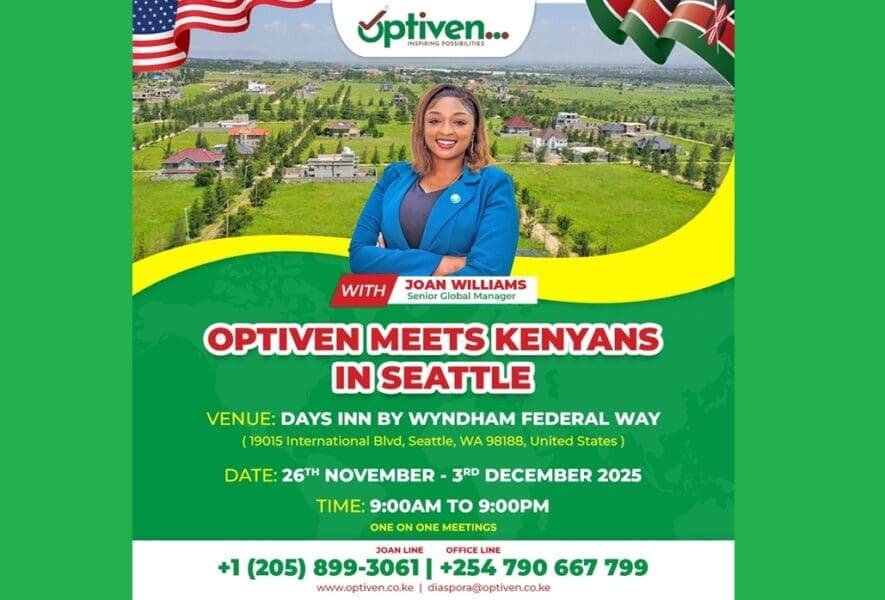 Optiven Diaspora Team Meets Kenyans in Seattle Washington