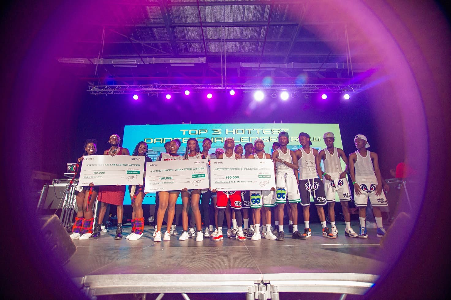 Dance Federation win Ksh. 150,000 at the Infinix Hot 40 launch dance competition