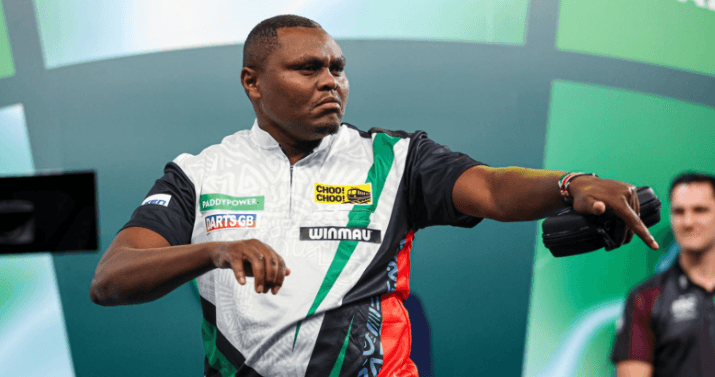 David Munyua becomes first Kenyan to win at World Darts Championships