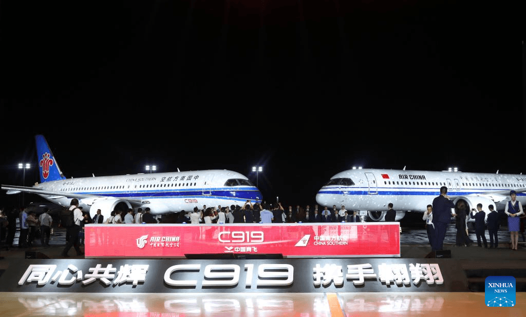 China’s C919 gains altitude as commercial flights more than double