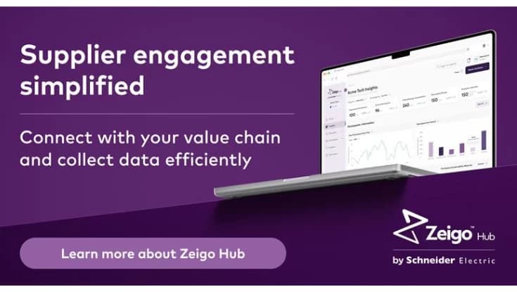 Schneider Electric Launches Zeigo Hub: A Scalable Platform to Accelerate Supply Chain Decarbonisation and Empower Global Net-Zero Ambitions