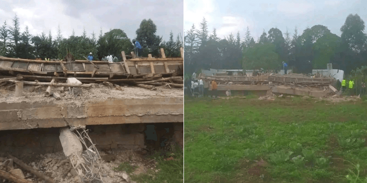 Several Feared Trapped as Building Collapses in Kericho