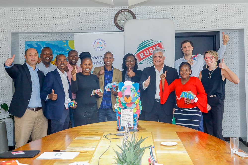 Rubis Energy Kenya & Ocean Sole partner to transform waste into art