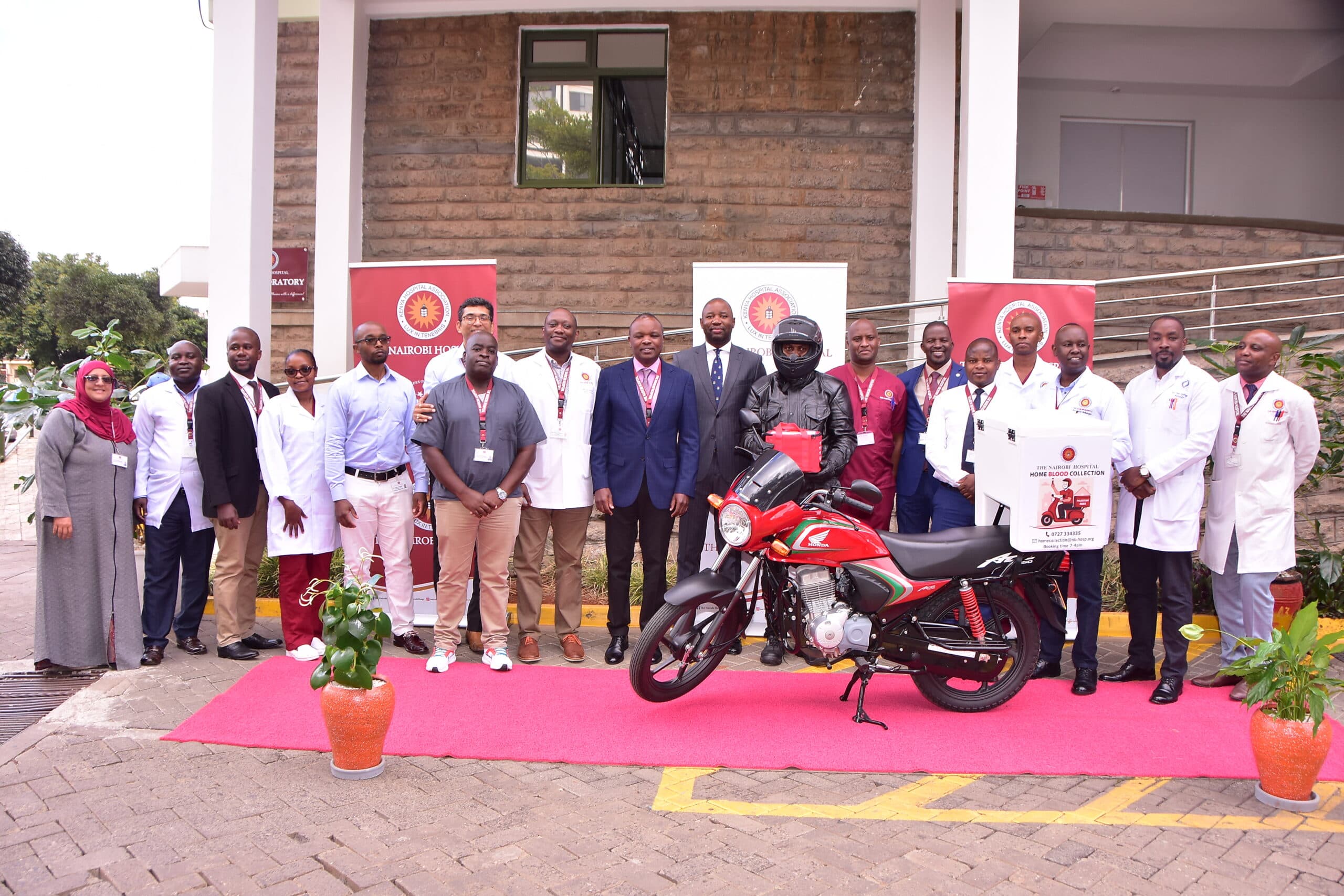 Nairobi Hospital launches convenient home blood collection service