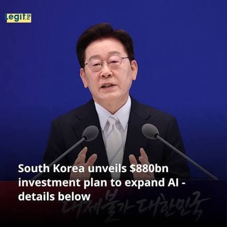 South Korea unveils $880bn chip and AI investment plan