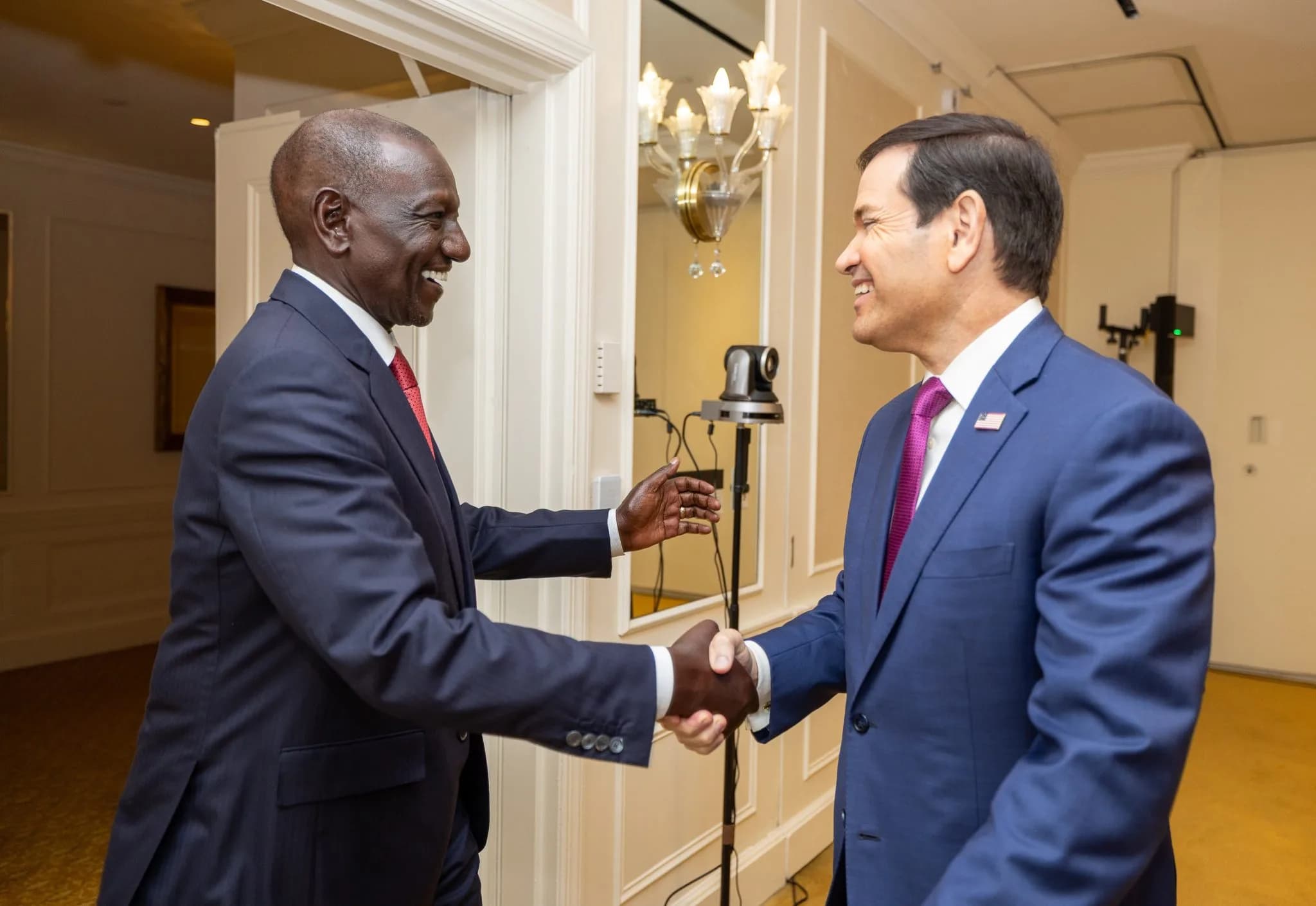 Ruto, Rubio discuss trade, AI and regional security during New York talks