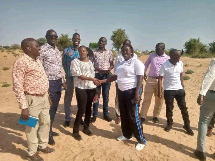 Turkana Stadium site handed over to the contractor