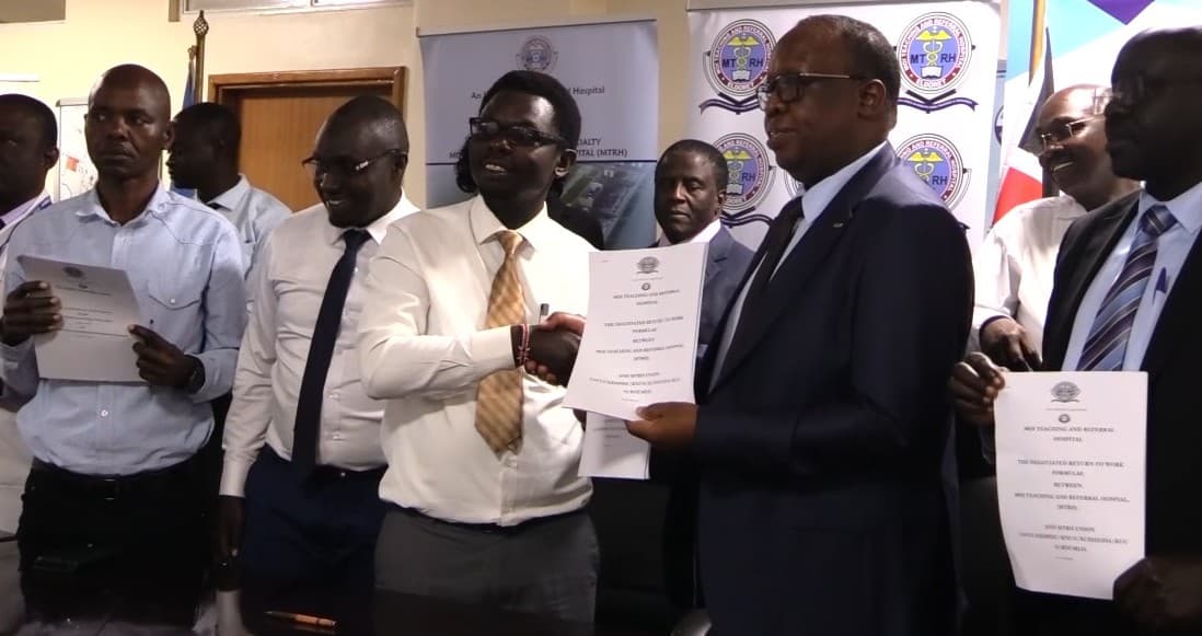 MTRH medics call off strike