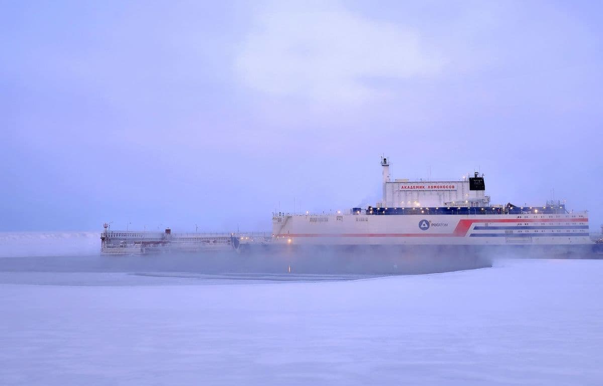 The World’s Only Floating Nuclear Power Plant Generates Billion Kilowatt-Hours