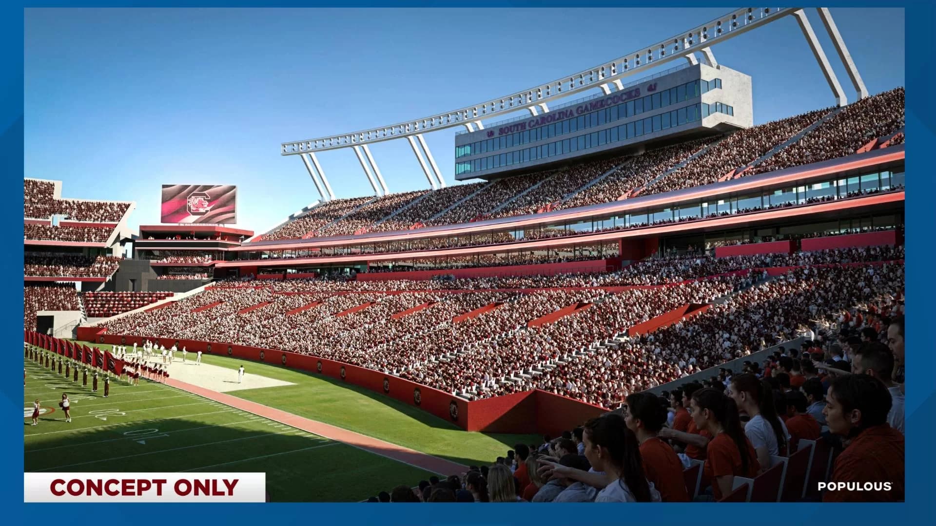 USC Advances $350M Reimagining of the Iconic Williams-Brice Stadium
