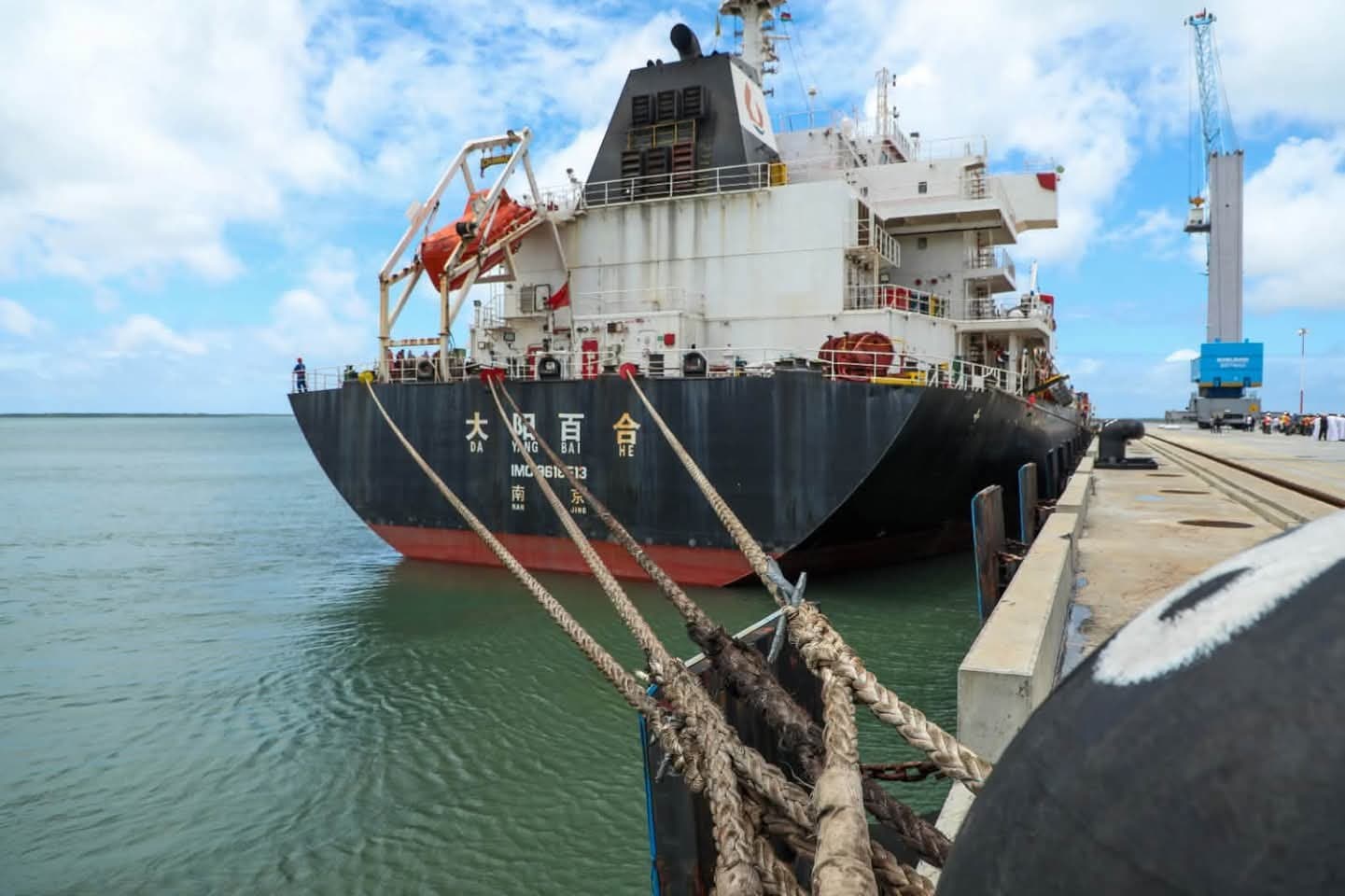 Dangote Refinery Cargo Arrives in Lamu Port