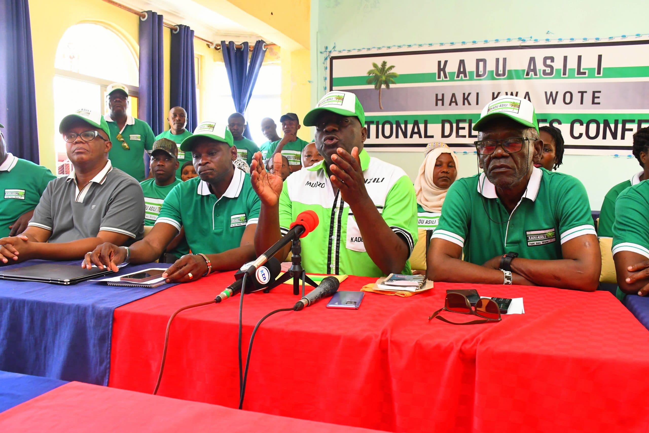 Former KNUT Chair Mudzo Nzili assumes KADU Asili leadership