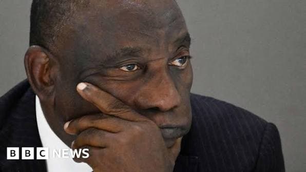 Ghana halts visit by South African president amid row over anti-migrant protests