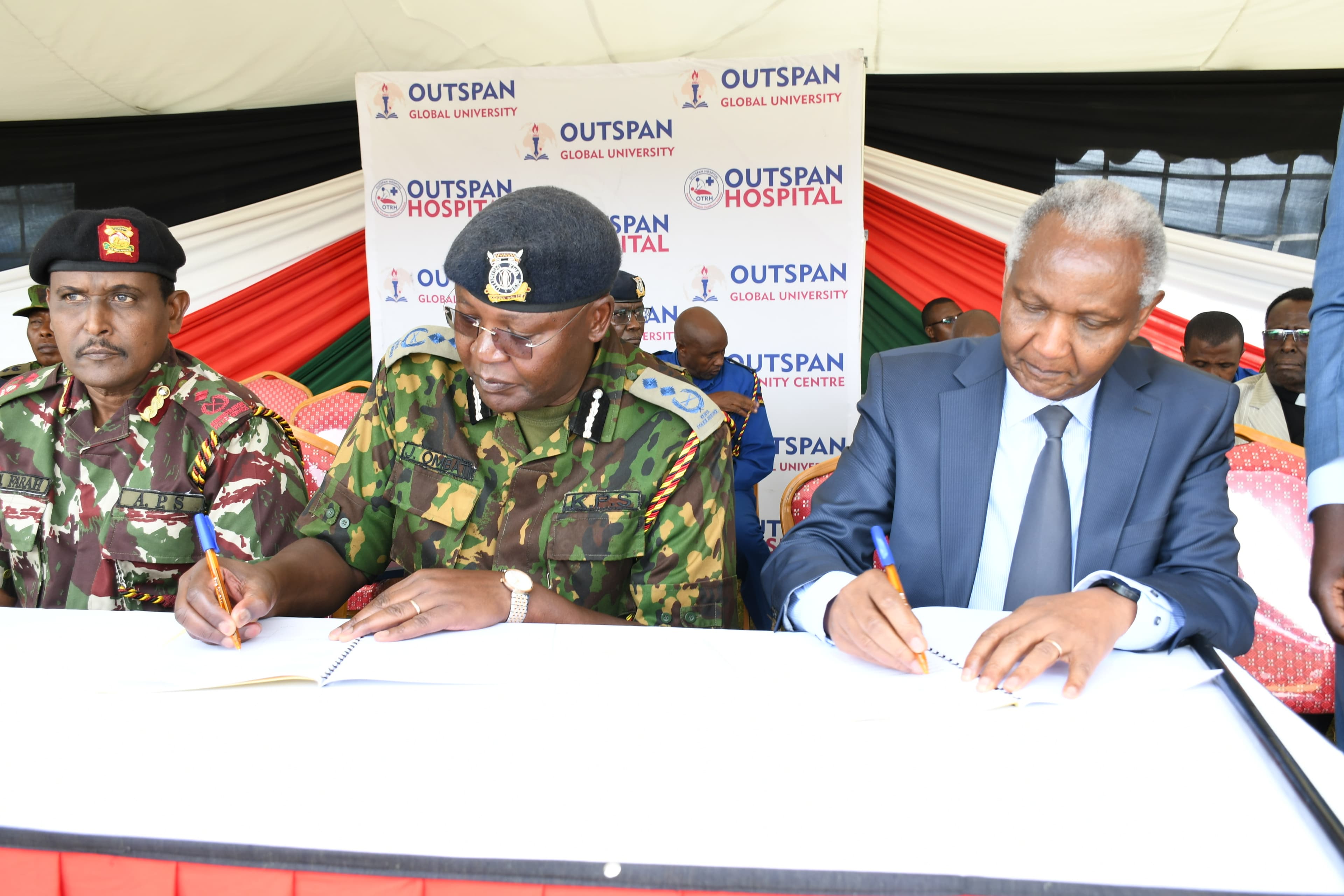 Outspan hospital Nyeri partners with NPS to tackle mental illness among police officers