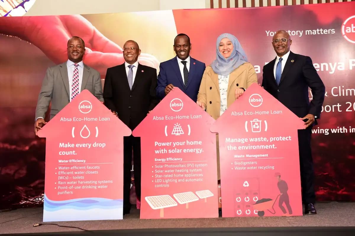 Absa Kenya Unveils 110% Eco-Home Loan