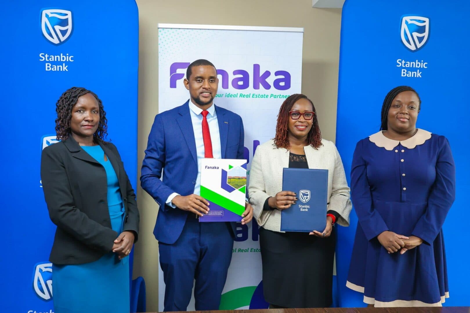 Stanbic Bank, Fanaka partner to offer affordable financing for real estate investors