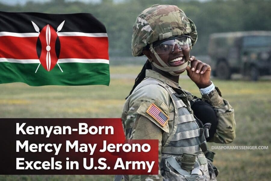 Kenyan-Born Mercy May Jerono Shines in US Army Service