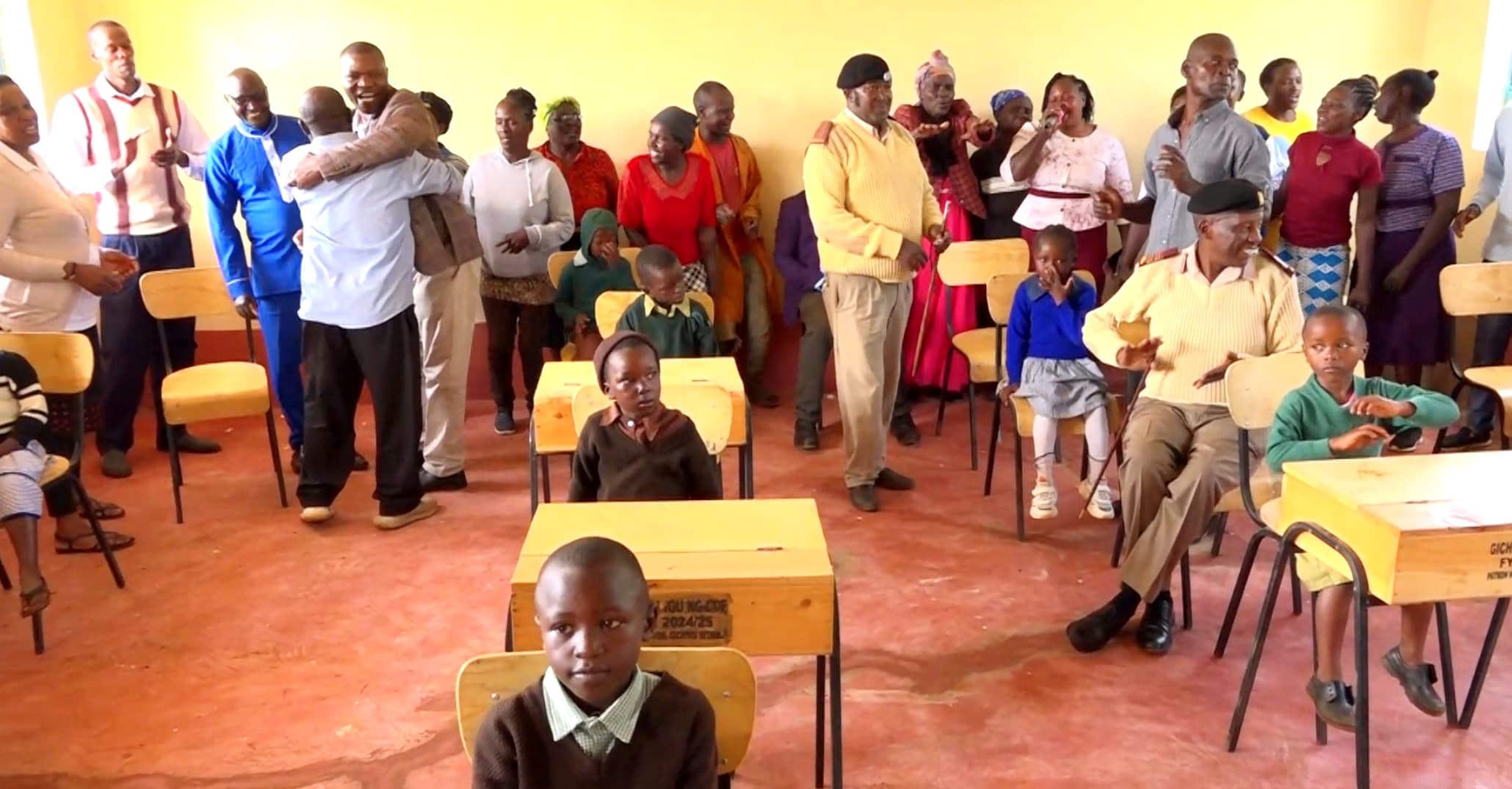 Kamwana residents get new school