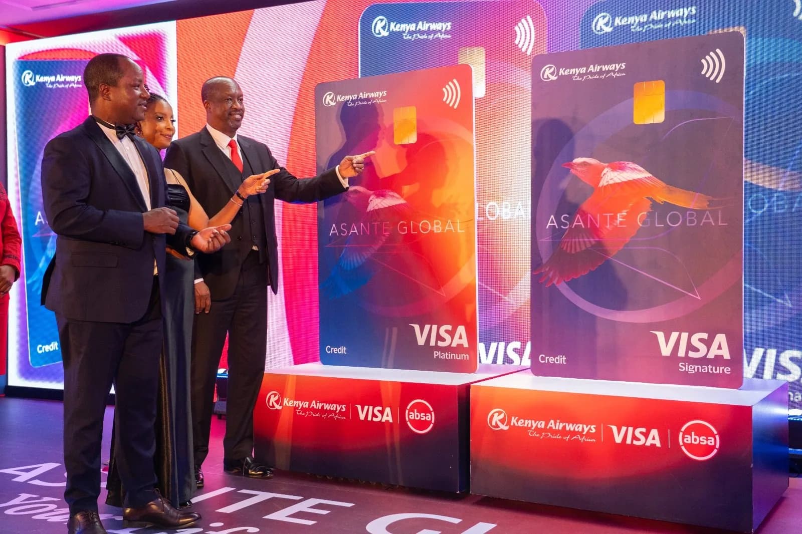 Absa, KQ, visa court affluent Kenyans with premium rewards card