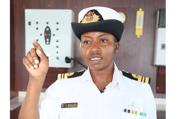 Faith Mwagandi: Meet Kenya’s first woman warship commander who scored straight As