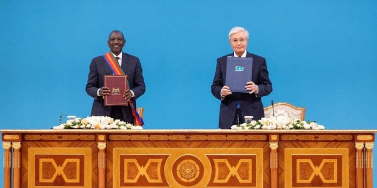 Uproar as Details of the Private Jet Ruto Used to Kazakhstan Emerge