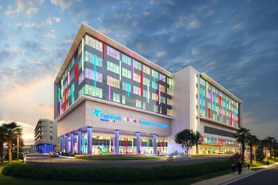 Construction at BayCare’s $650 Million Pagidipati Children’s Hospital at St. Joseph’s in Tampa