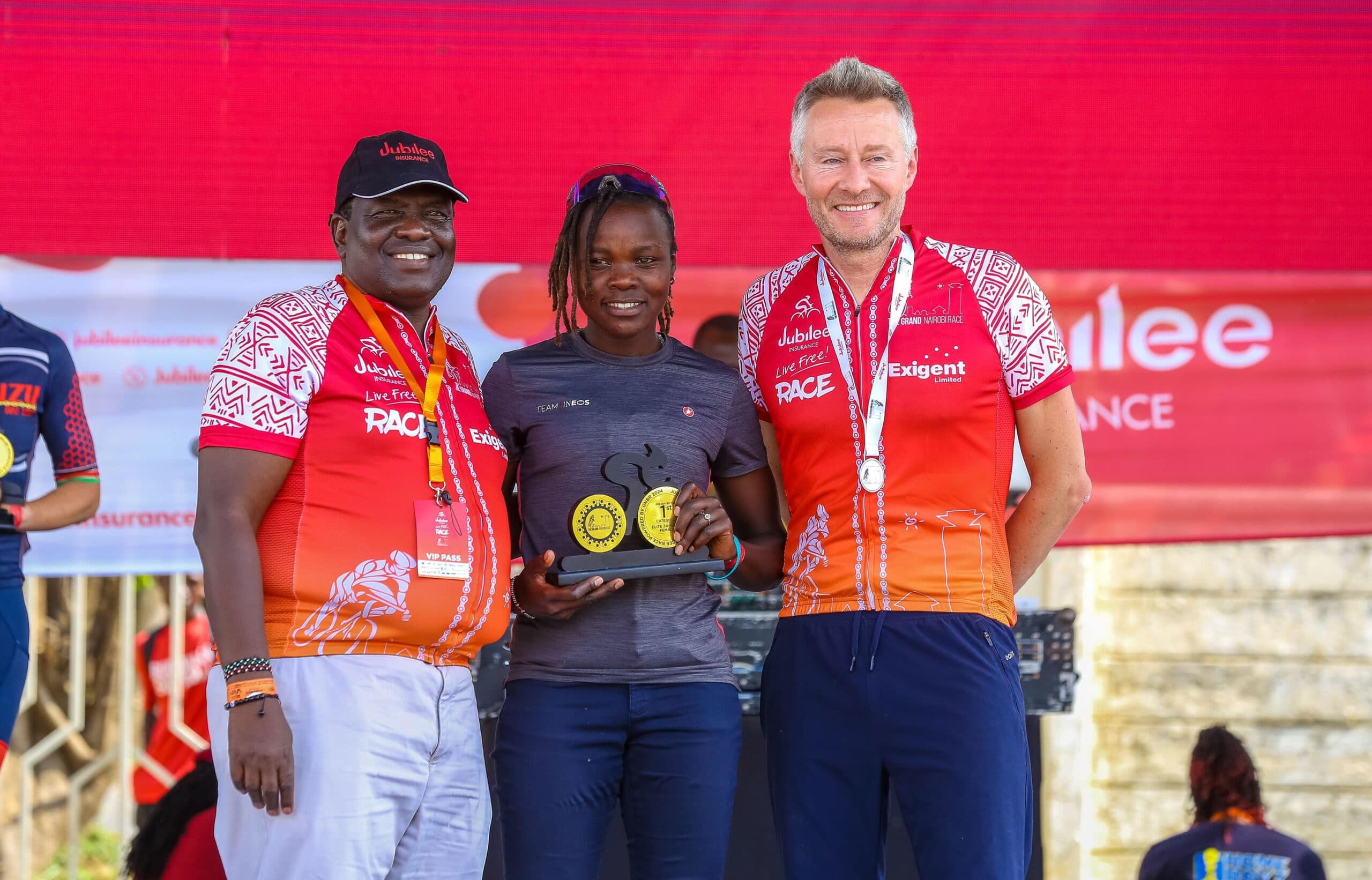 Charles Kagimu & Monica Chelimo are the winners of the 2024 Jubilee Live Free Race