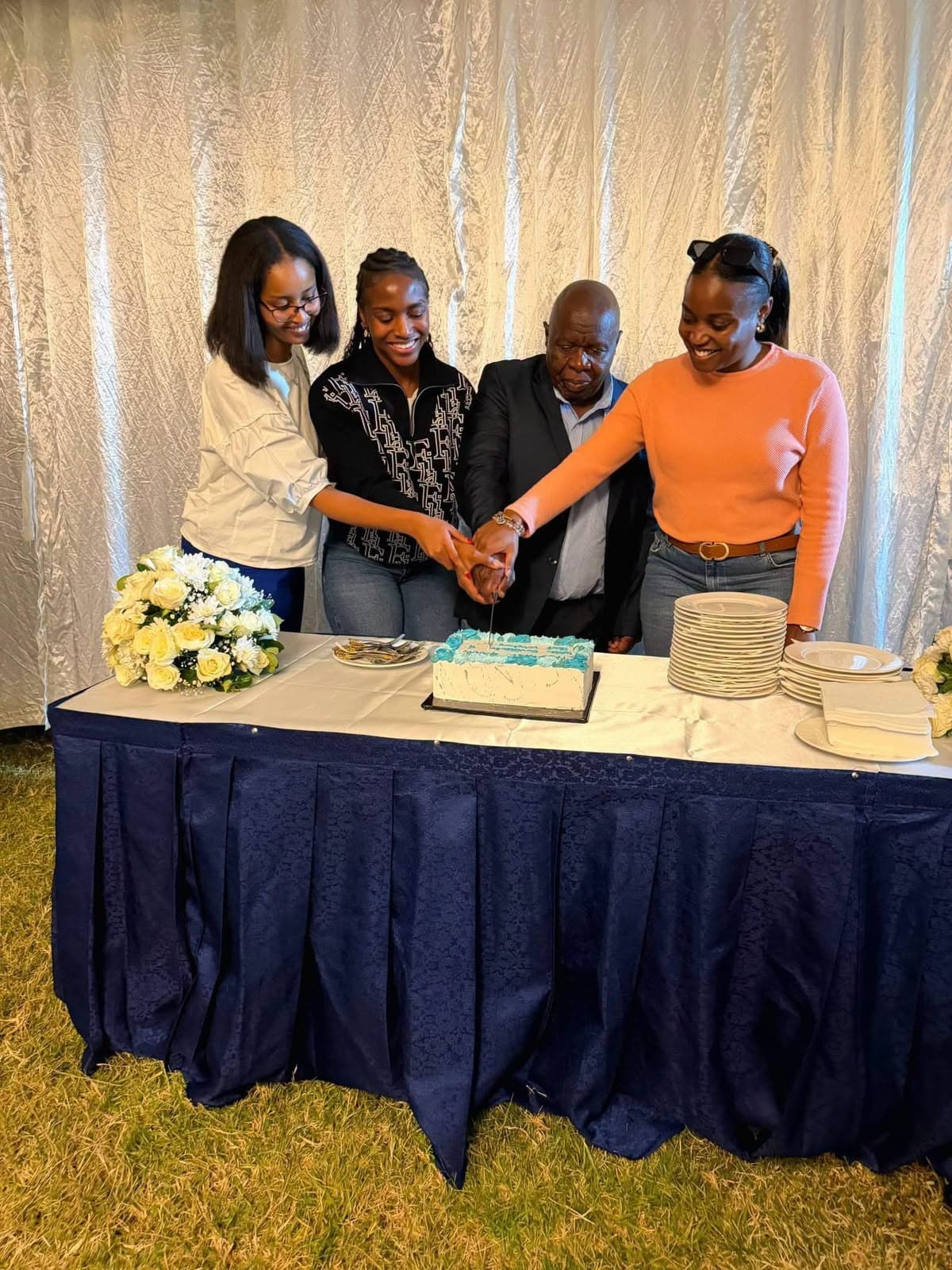 Mudavadi celebrates driver Gideon Kisangi after 40 years of service