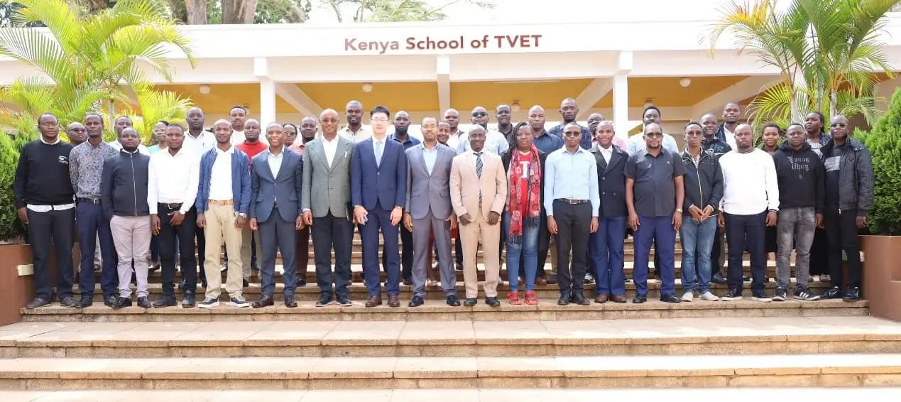 Kenya School of TVET and Huawei Train 65 Lecturers in Advanced AI and ICT Skills