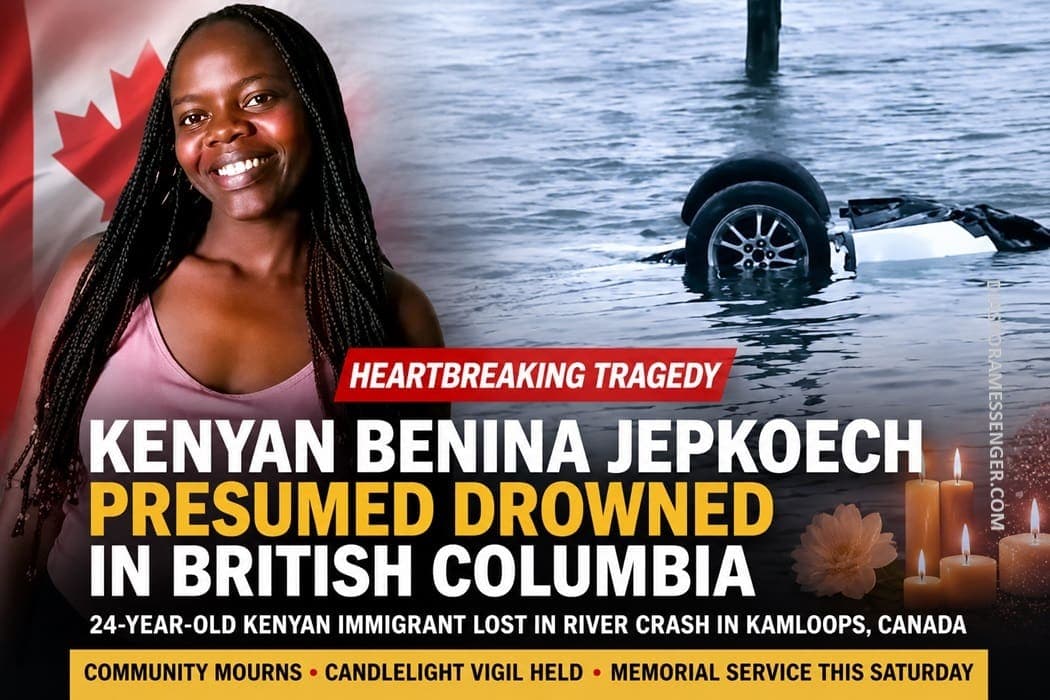 Tragic Loss: Kenyan Woman Benina Jepkoech Feared Drowned