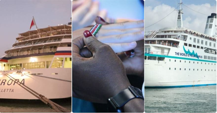 PHOTOS: Port of Mombasa Makes History as Two Cruise Ships Dock Simultaneously