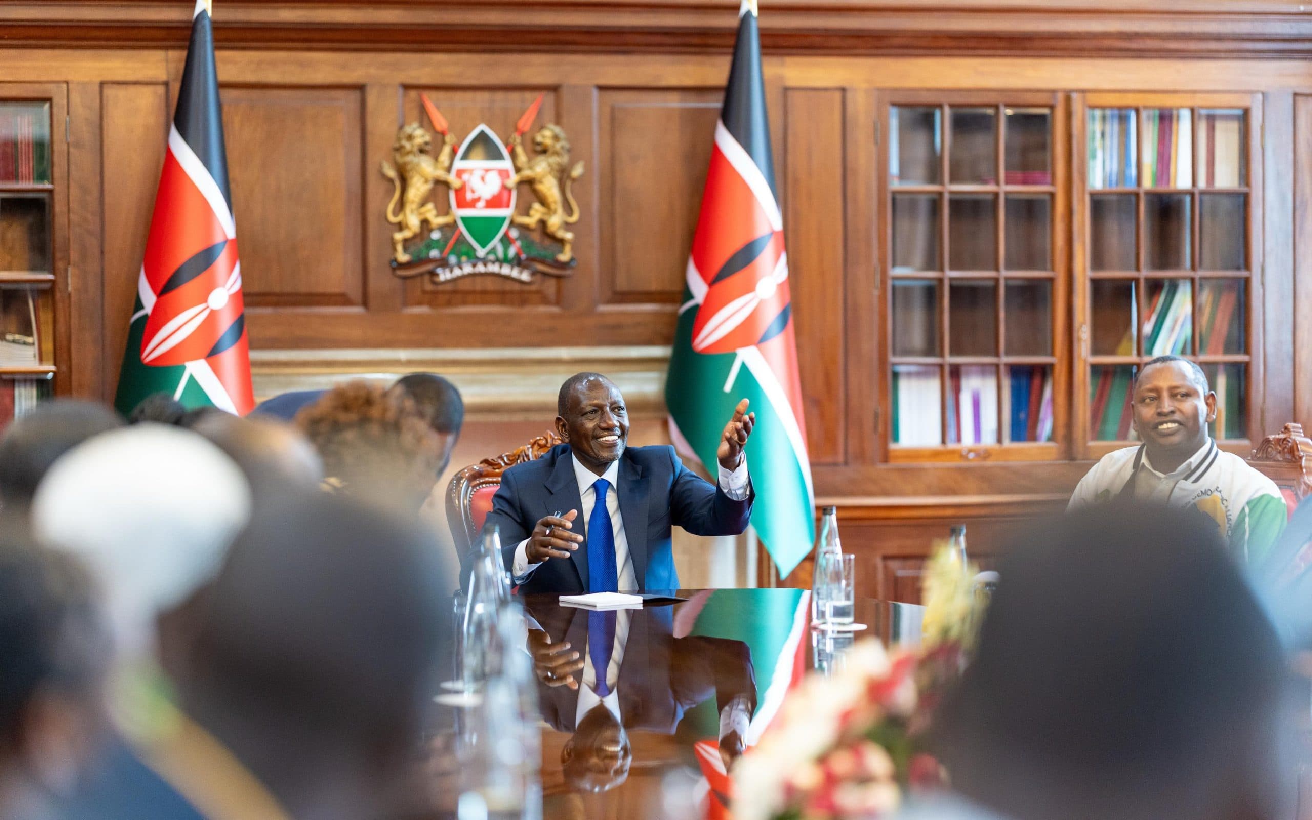 Ruto meets Samburu leaders at State House Nairobi