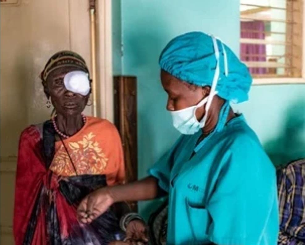 One in two people facing cataract blindness need access to life-changing surgery