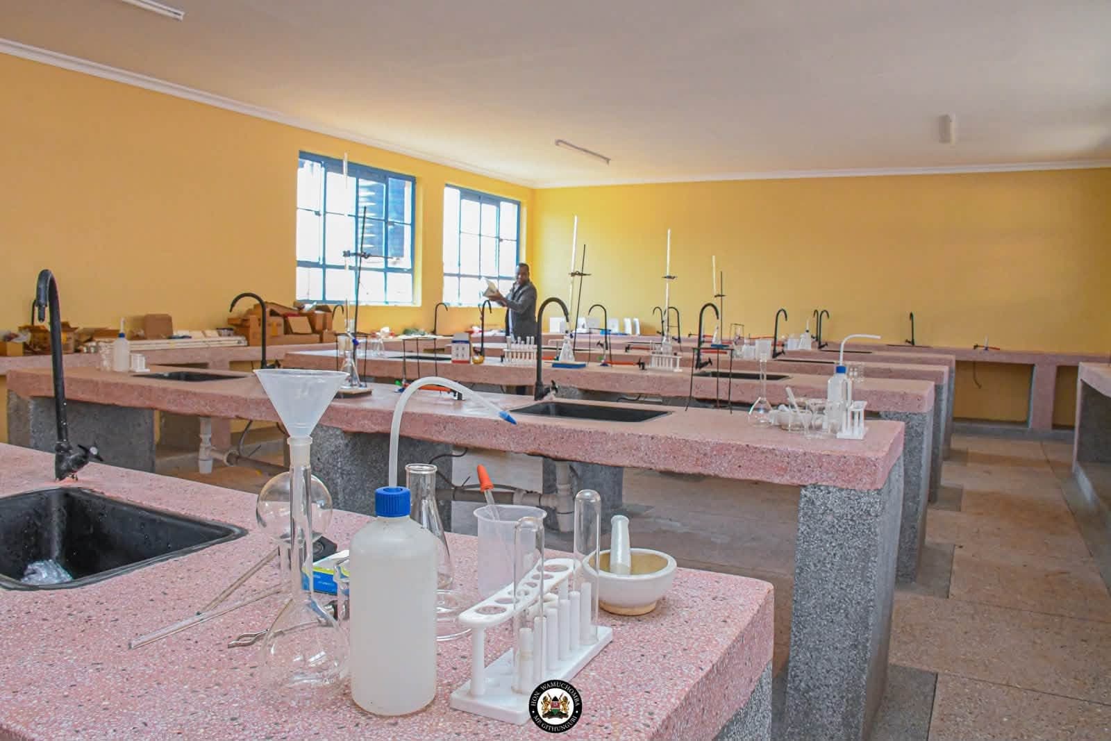 Kagema School gets a new science lab courtesy of NG-CDF