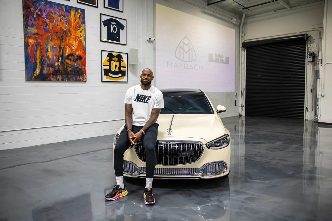LeBron James Unveils Custom Mercedes-Maybach S 680, Expands Luxury Vehicle Collection