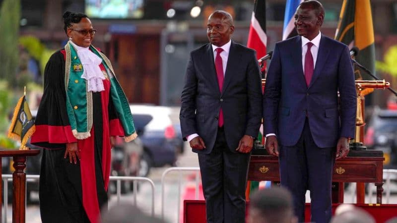 From Deputy to Former: Gachagua’s Heartfelt Message After Kindiki’s Swearing-in Ceremony