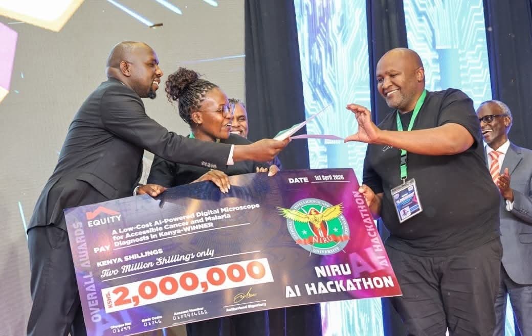 Young innovators win up to Shs2M at NIRU AI Hackathon