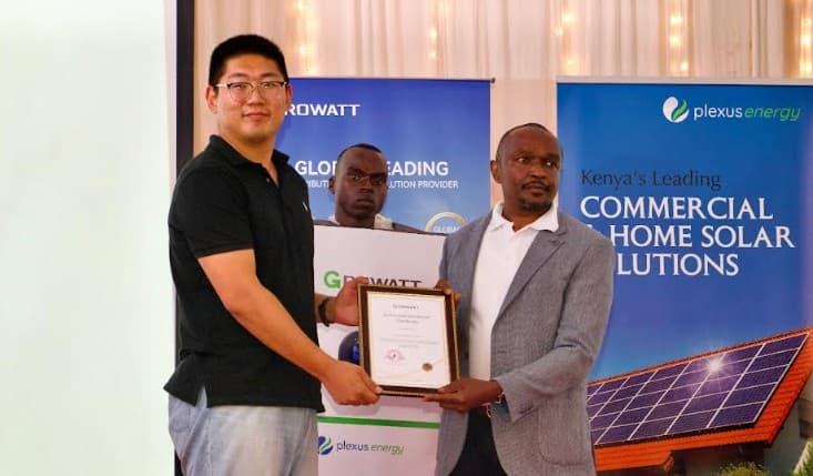 Plexus-Growatt deal to boost renewable energy uptake in Kenya