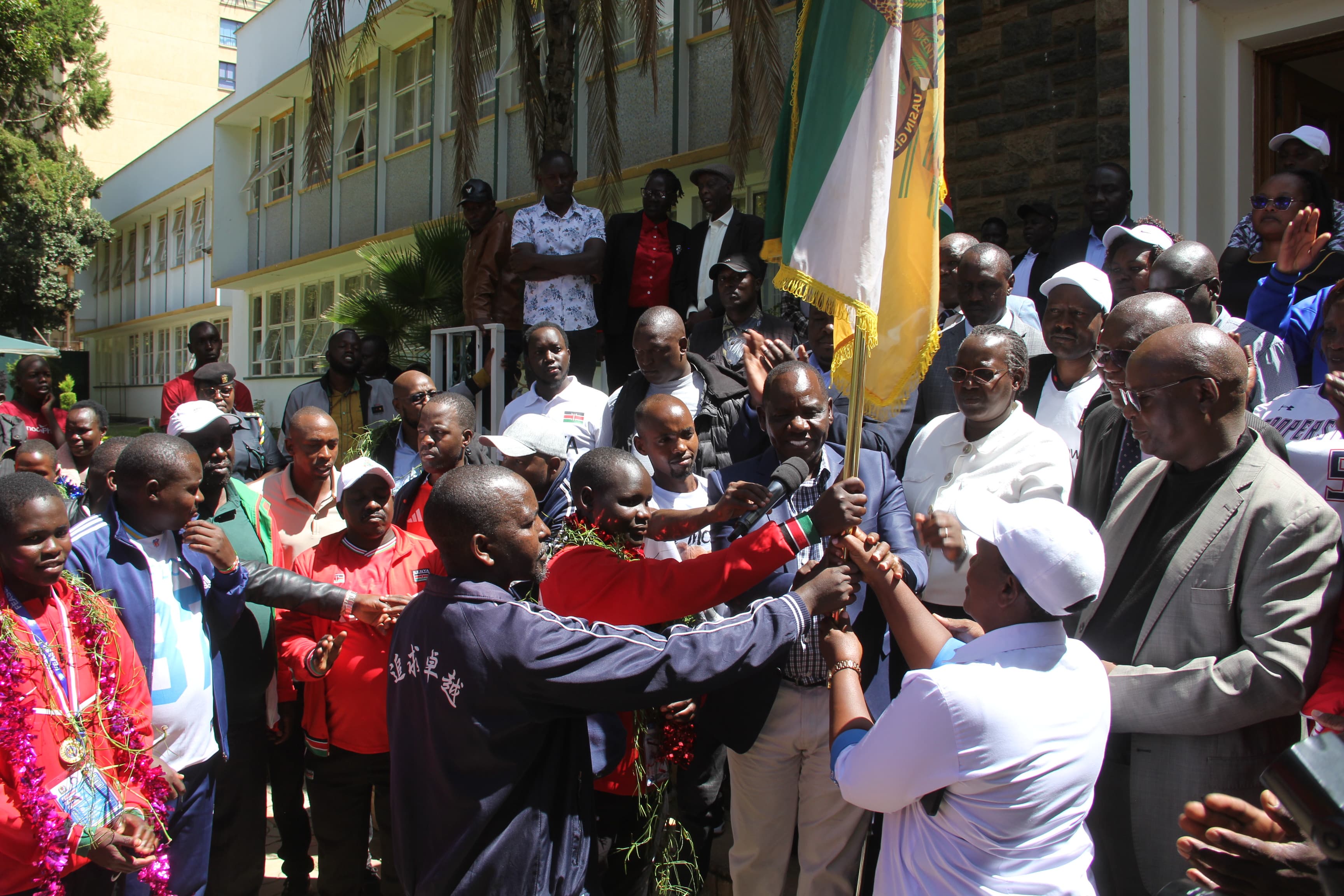 Uasin Gishu celebrates FEASSSA Champions