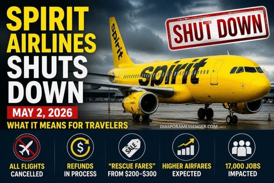 Alert: Spirit Airlines Shuts Down: Impact on Travelers