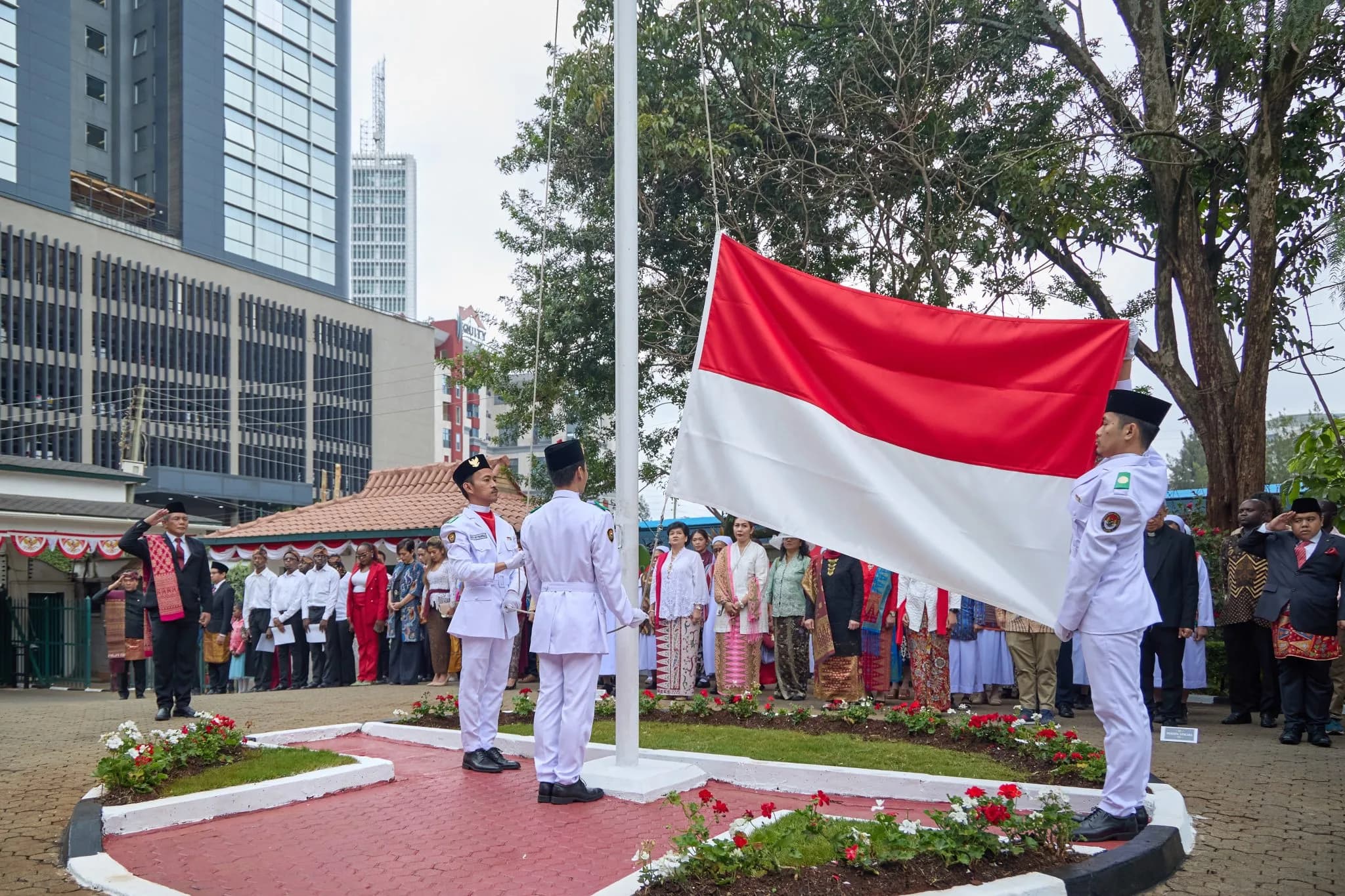 Indonesia’s 81st Independence Day marked with flag-raising ceremony in Nairobi