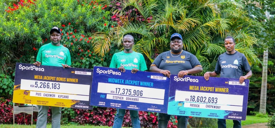 SportPesa celebrates Sh40M Jackpot winners in Bomet
